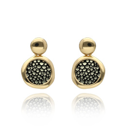 Kolczyki GOLDEN DROPS E98441a