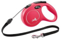 Smycz dla psa Flexi New Classic, linka M czerwony
