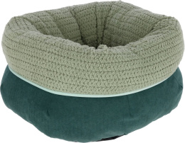 Łóżko Snuggle Anne, zielone, Ø 40 cm, wysokość 23 cm, Kerbl