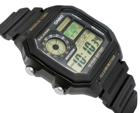 Zegarek CASIO AE-1200WHB-1BVDF Zegarek CASIO AE-1200WHB-1BVDF